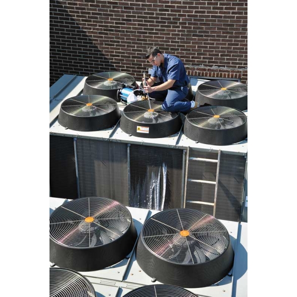 Καθαρισμός στοιχείων – πτερυγίων εναλλακτών θερμότητας.