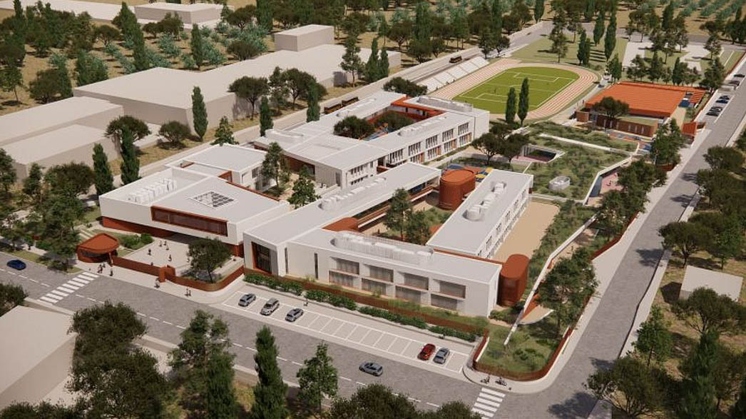 Νέο κτήριο Ιδιωτικών Εκπαιδευτηρίων “Σχολεία Πουκαμισάς”